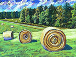 Hay Bales and Round Bales